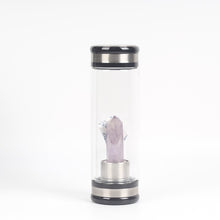 Load image into Gallery viewer, Water Bottle - Natural Quartz Crystal