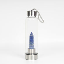 Load image into Gallery viewer, Water Bottle - Natural Quartz Crystal